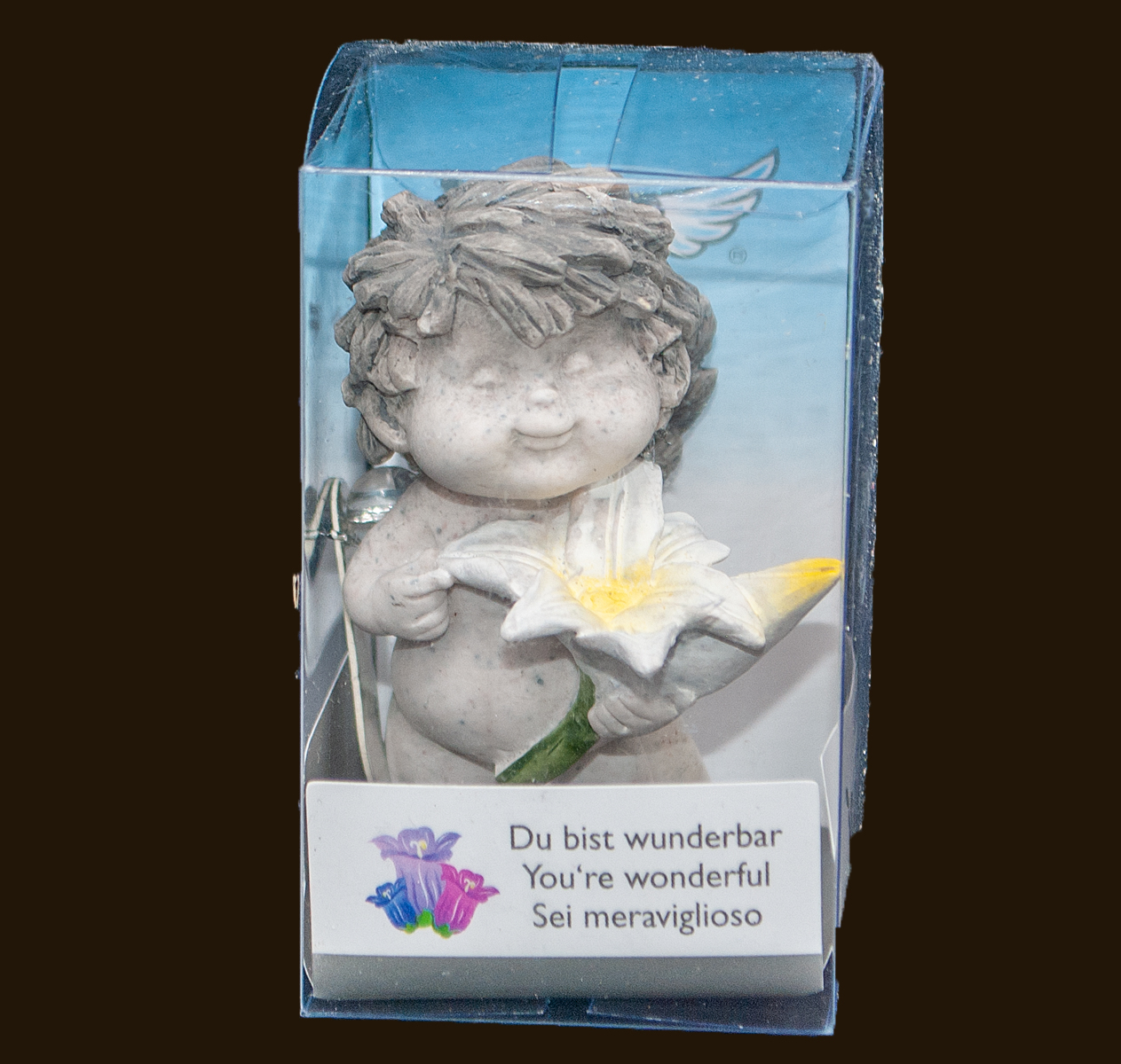 Blumen-IGOR «Du bist wunderbar» (Figur 2) Höhe: 7 cm