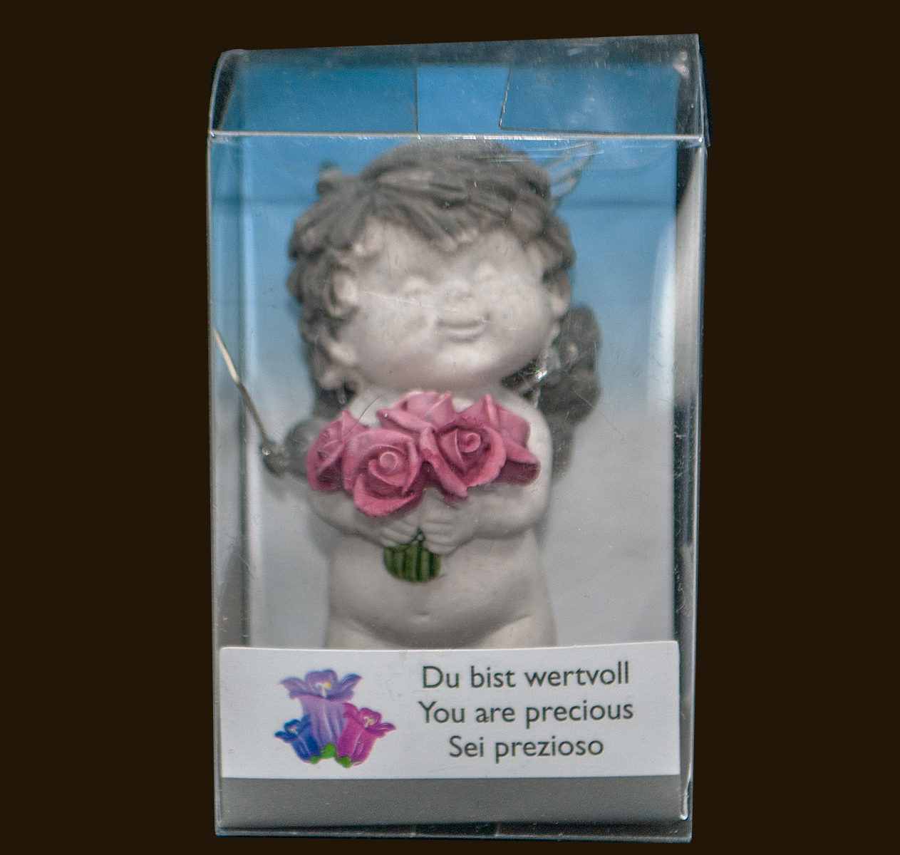 Blumen-IGOR «Du bist wertvoll» (Figur 6) Höhe: 7 cm