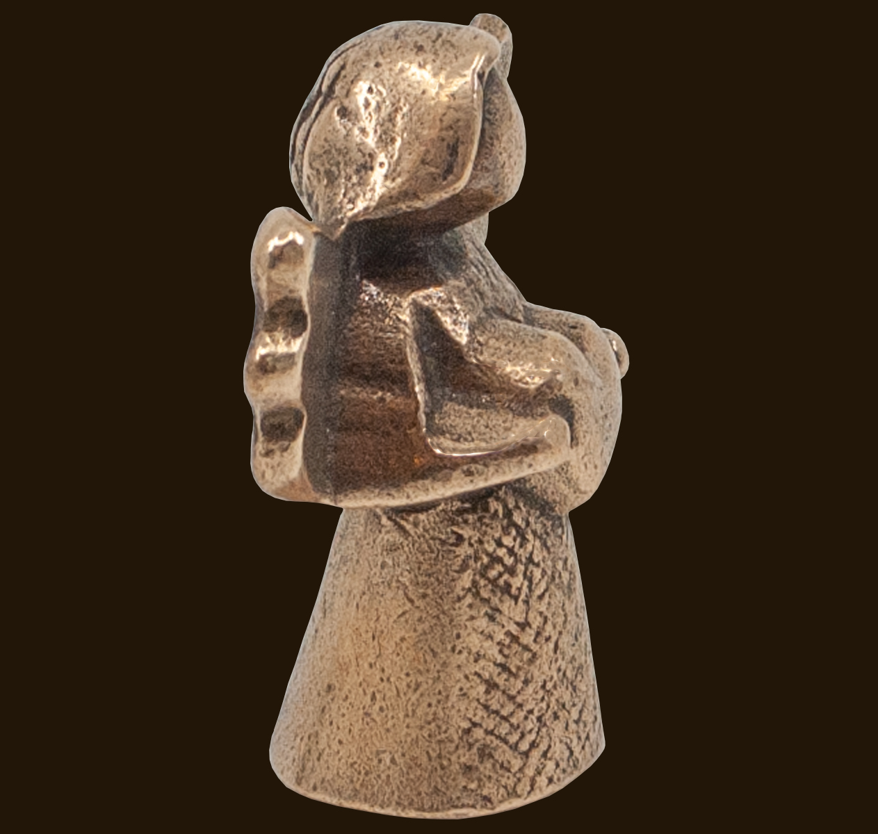 Bronze-Engel «Schön, dass es dich gibt» Höhe: 6 cm