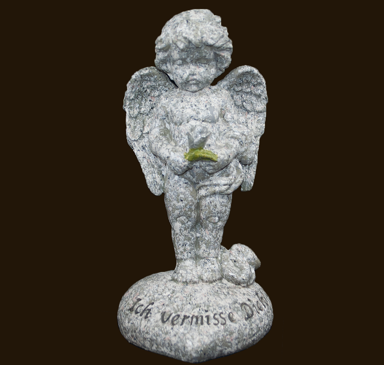 Engel stehend «Ich vermisse Dich» Höhe: 16