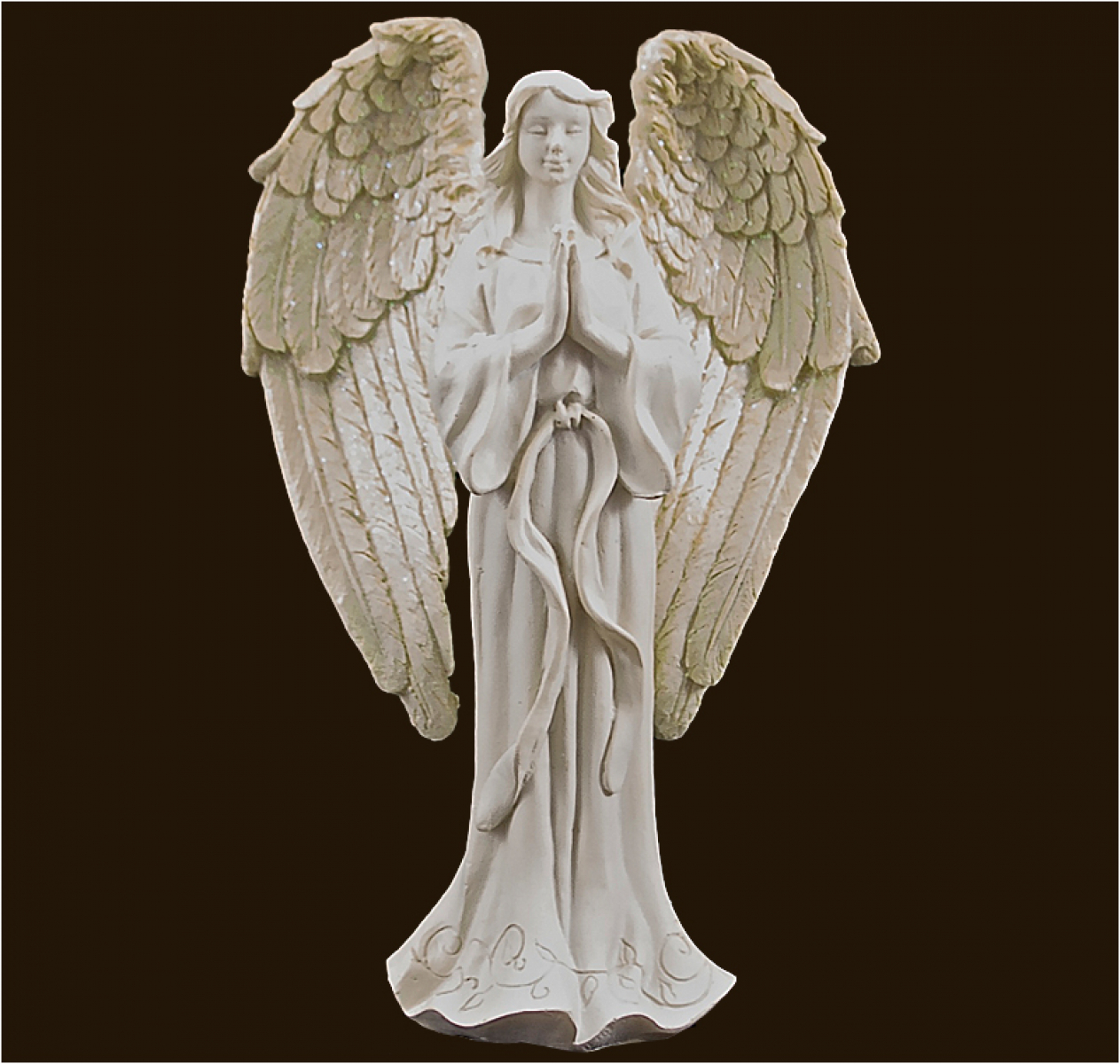 Engel stehend (Figur 2) Höhe: 17 cm