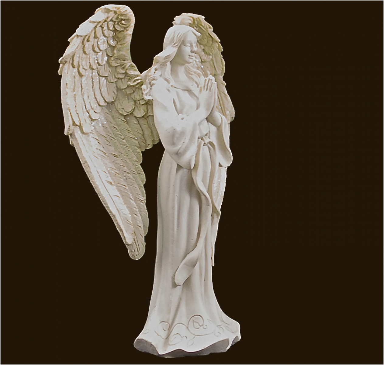 Engel stehend (Figur 2) Höhe: 17 cm