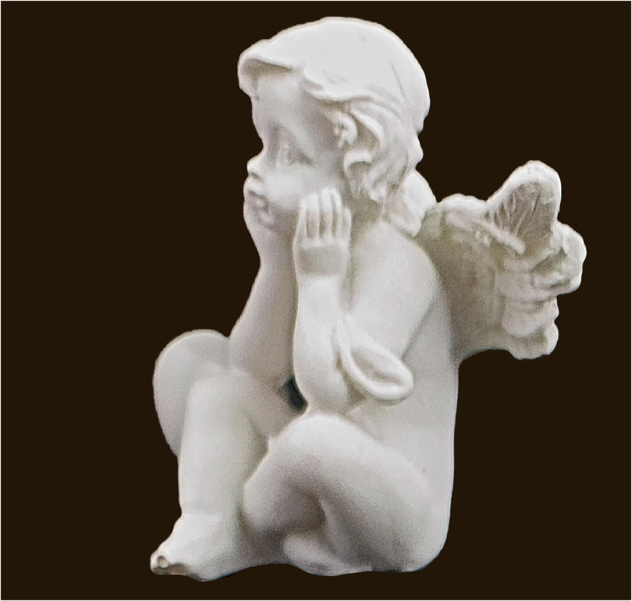Mini-Herz-Engel (Figur 8) Höhe: 4 cm