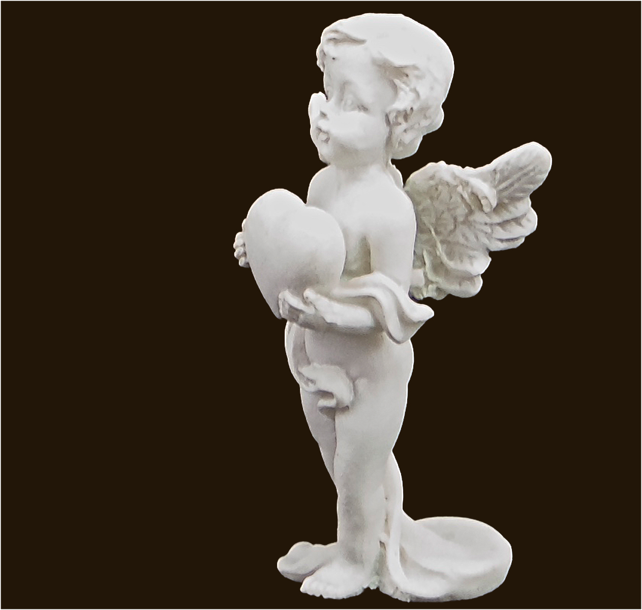 Mini-Herz-Engel (Figur 9) Höhe: 6 cm