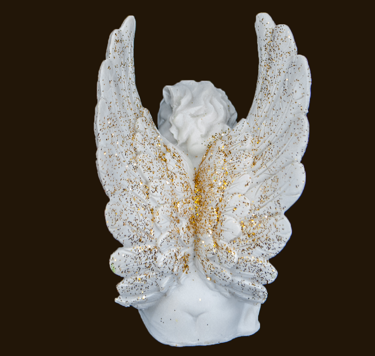 Engel mit Goldstaub-Flügel (Figur 2) Höhe: 10 cm