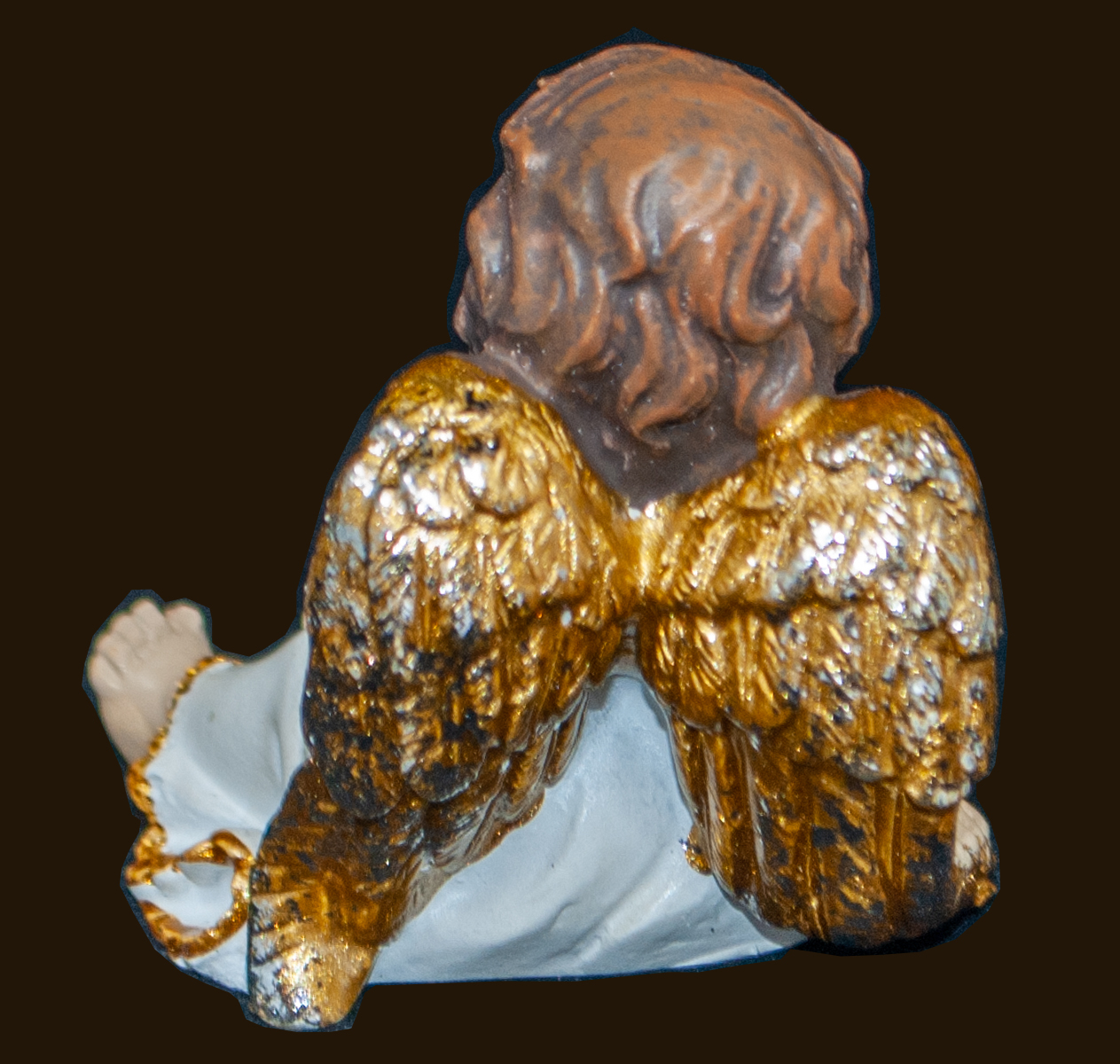 Kleiner sitzender Engel (Figur 1) Höhe: 5 cm