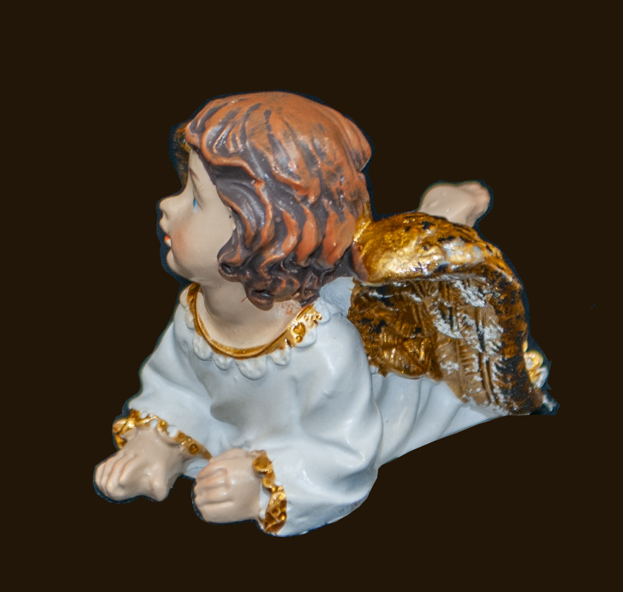 Kleiner liegender Engel (Figur 2) Höhe: 5 cm