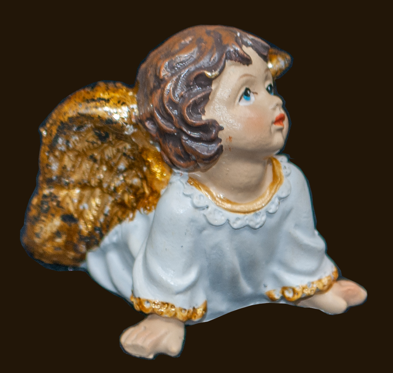 Kleiner liegender Engel (Figur 4) Höhe: 5 cm