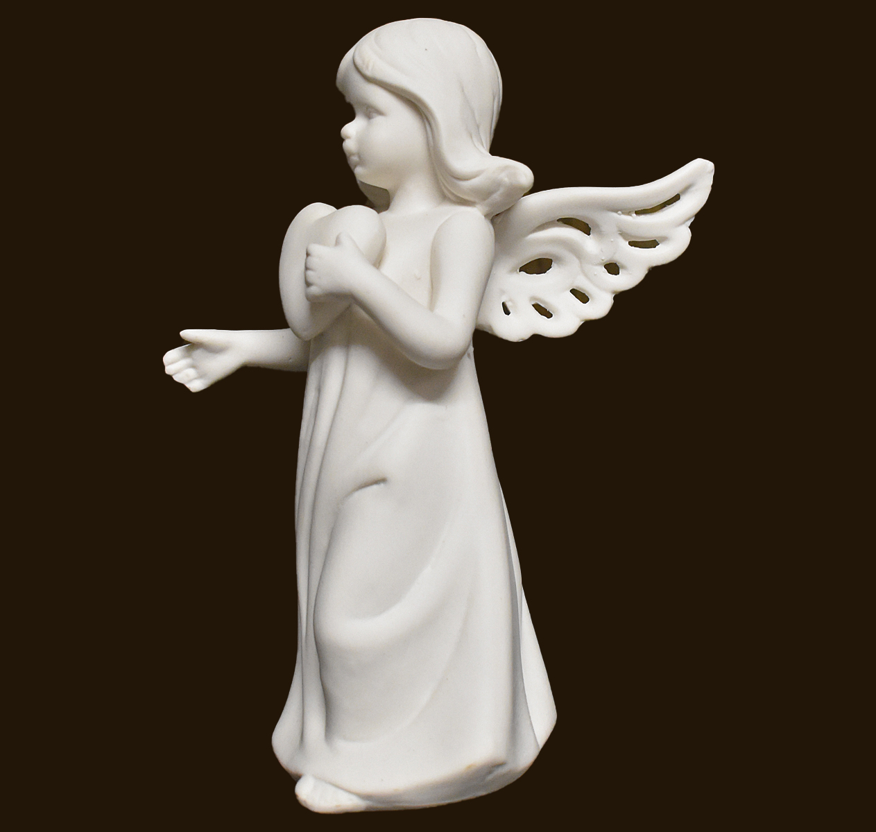 Porzellan-Engel Höhe: 15 cm