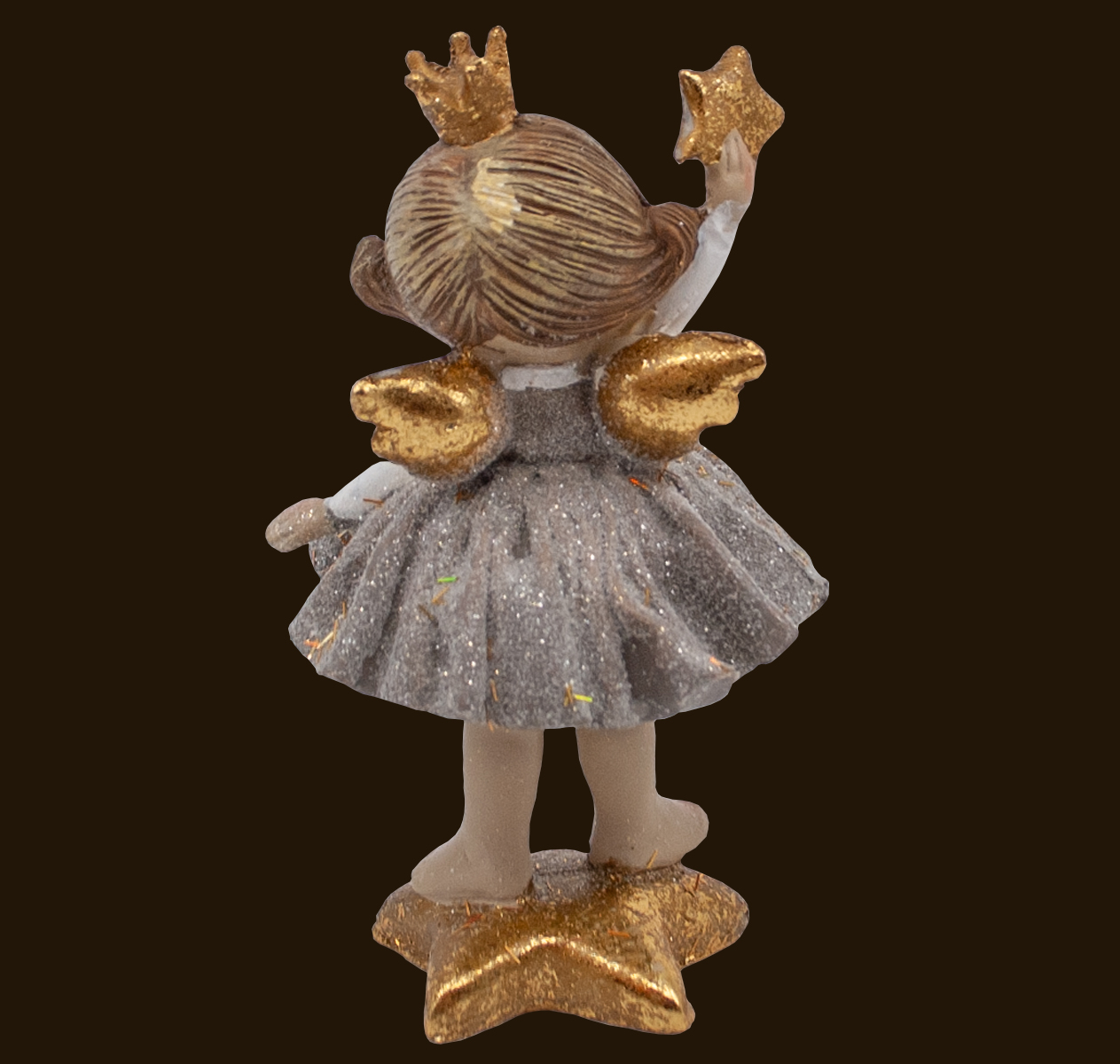 Engel-Prinzessin gold (Figur 3) Höhe: 13 cm