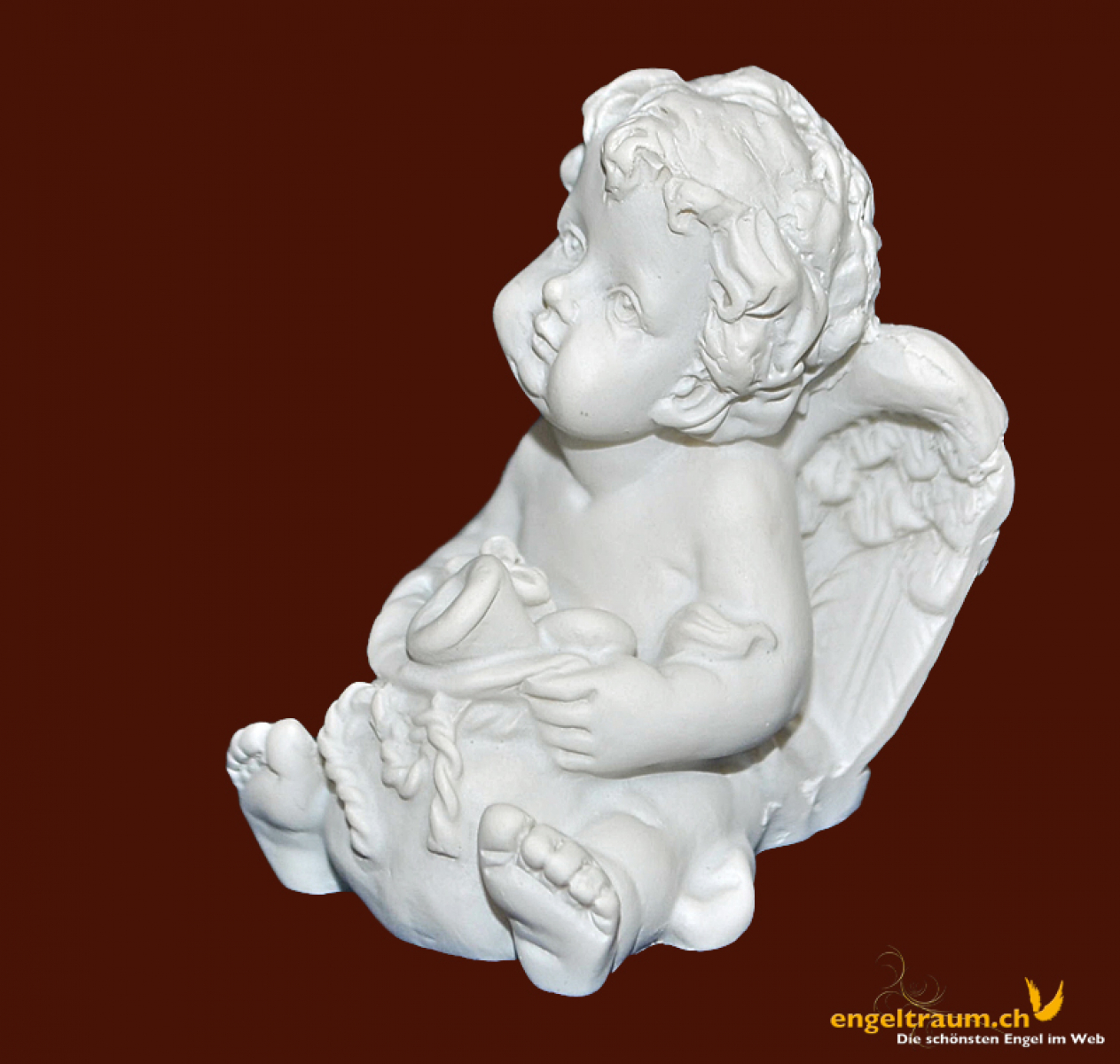 Engelchen mit Geschenk-Säckchen Höhe: 4,5 cm