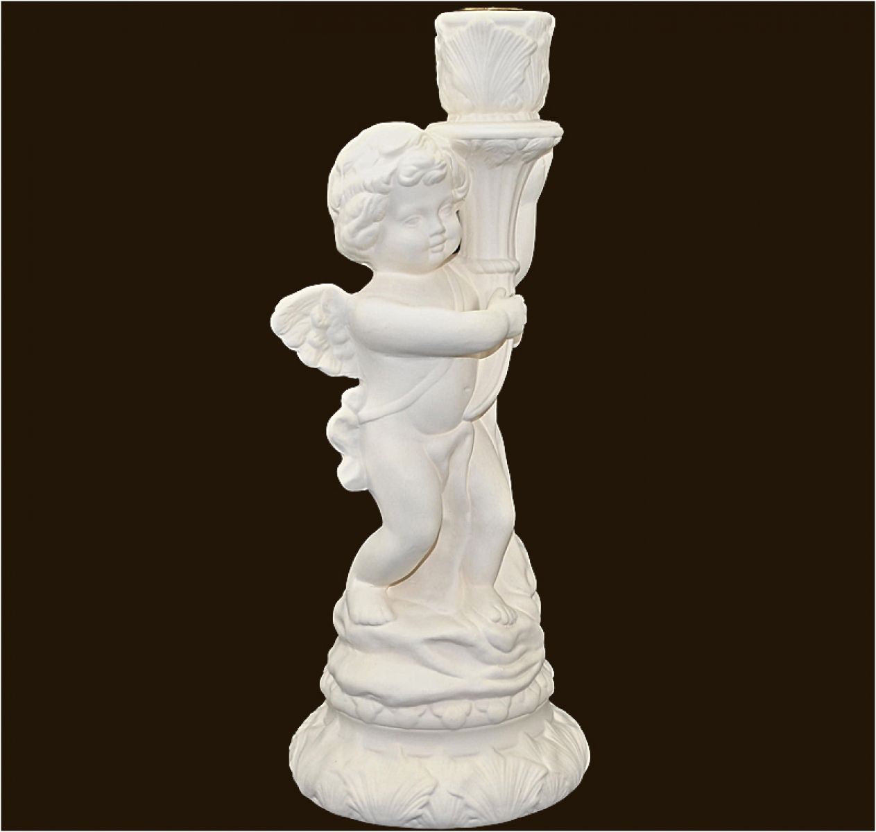 Engel Kerzenhalter (Figur 1) Höhe: 32 cm