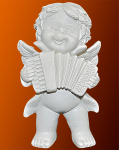 Engel Musiker (Figur 4) Höhe: 8 cm