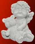 IGOR mit Teddy (Figur 4) Höhe: 5 cm