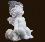 IGOR mit Schlitten (Figur 4) Höhe: 9 cm