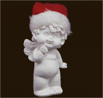 IGOR mit Santa-Mütze (Figur 1) Höhe: 11 cm