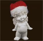 IGOR mit Santa-Mütze (Figur 4) Höhe: 11 cm