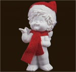 IGOR mit Santa-Mütze (Figur 1) Höhe: 12 cm