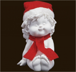 IGOR mit Santa-Mütze (Figur 4) Höhe: 18 cm