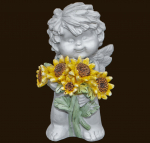 IGOR mit Sonnenblumen (Figur 8) Höhe: 7 cm