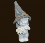 IGOR mit Filzhut und Edelweiss (Figur 1) Höhe: 11 cm