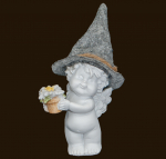 IGOR mit Filzhut und Edelweiss (Figur 8) Höhe: 11 cm