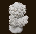 IGOR sitzend mit Kristallherz (Figur 2) Höhe: 9,5 cm