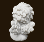 IGOR sitzend mit Kristallherz (Figur 3) Höhe: 9,5 cm