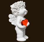 IGOR stehend mit Kristallherz (Figur 4) Höhe: 12 cm