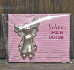 Engel-Handschmeichler «Schön, dass es dich gibt» Höhe: 3,6 cm
