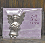 Engel-Handschmeichler «Alles Liebe für dich»  Höhe: 3,6 cm