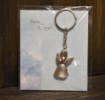 Schlüsselanhänger Metall Höhe: 4,5 cm