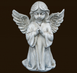 Engel betend auf Knie Höhe: 14 cm