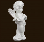 Engel weiss betend (Figur 2) Höhe: 14 cm