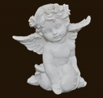 Engelchen mit Herz (Figur 2) Höhe: 7 cm
