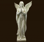 Engel Statue betend Höhe: 96 cm