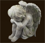 Engel-Junge Höhe: 34 cm