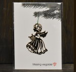 Engel mit Harfe Höhe: 4,5 cm