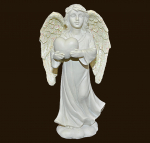 Engel mit Herz (Figur 3) Höhe: 9 cm