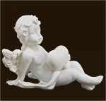 Mini-Herz-Engel (Figur 4) Höhe: 4 cm