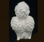 Engel sitzend weiss (Figur 5) Höhe: 11 cm