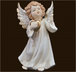 Engelfigur Porzellan (Figur 1) Höhe: 15 cm