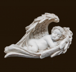 Engel in Flügel (Figur 1) Höhe: 9 cm