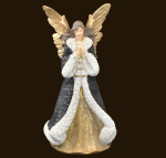 Engel betend coloriert Höhe: 27 cm