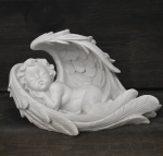 Engel in Flügel (Figur 2) Höhe: 10 cm