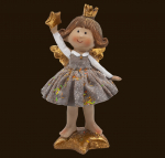 Engel-Prinzessin gold (Figur 3) Höhe: 13 cm