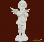 Engelfigur stehend betend Höhe: 36 cm