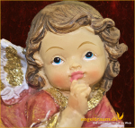 Engel liegend (Figur 1) Höhe: 5 cm