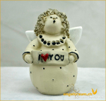 Engelfigur «I Love You» Höhe: 7 cm