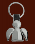 Schlüsselanhänger Engel (D) Höhe: 7,5 cm
